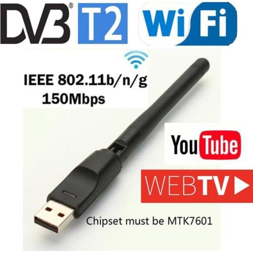 MTK 7601 WIFI Dongle RealTec 7601 Usb Wireless Adapter RTL 7601 For Pc and Dvb-T2 Digital Tv Box