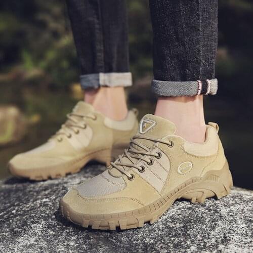 Sooneeya New Large Size Outdoor Shoes Men Non-slip Off-road Tactical Desert Work Shoes Military Army Boots Men Botas Hombre