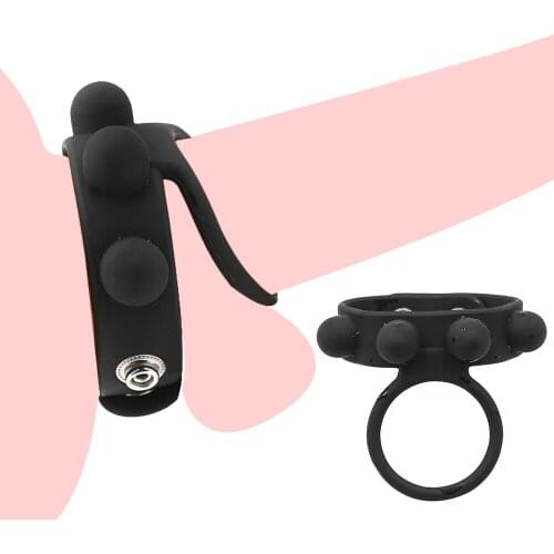 Soft Silicone Cock Ring Sex Toys for Men Dick Penis Rings Delay Ejaculation Male Chastity Device Black Cockring Adult Products