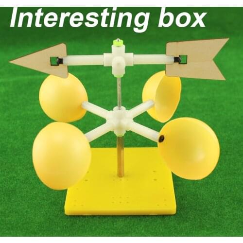 Wind vane experiment kit wind wind direction detection scientific experiment model DIY technology gizmo