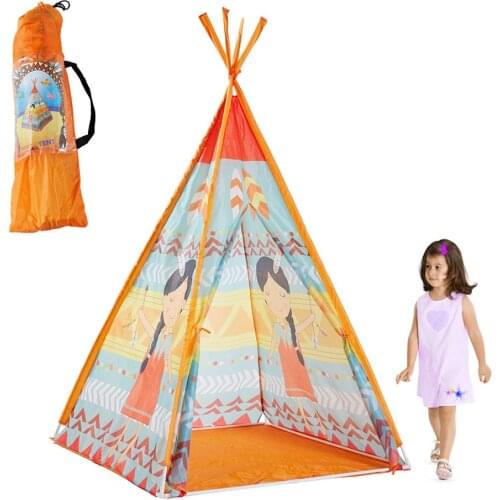 Indian Style Childrens Tent Baby Play House Game Rome Marine Ball Pool Cartoon Bed Net Tent Indoor Hut For Kids Toys