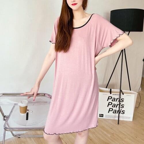 ROPALIA Women's Nightgowns With Sleeves