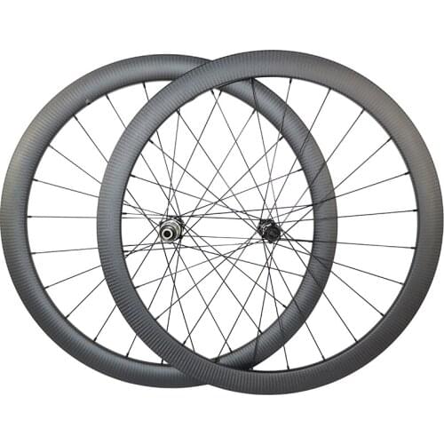 SPDSF 1380g 700C 42mm deep gravel clincher tubeless disc carbon wheelset 25mm wide 24H Road disc carbon wheels 12×100mm 12×142mm