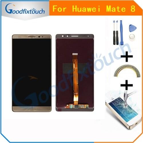 100% Tested For Huawei Mate 8 Mate8 MT8 LCD Display + Touch Screen Digitizer Assembly Replacement 4 Colors 6"