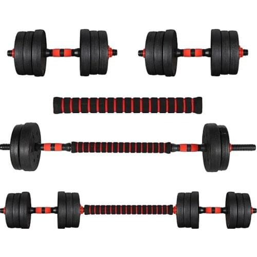 40/50 cm Dumbbell Rod Solid Steel Weight Lifting Spinlock Dumbbell Bars With Connector Gym Home Fitness another Barbells Handles
