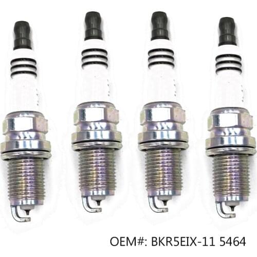 BKR5EIX-11 5464 BKR5EIX-11 3184 4pcs/lot Spark Plug Fit For Toyota Nissan Hyundai Mitsubishi Mazda Jaguar