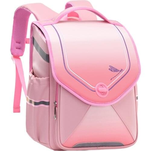 2021 Trend Children Backpack Boys Kids Orthopedic School Bag Primary Student Flip Large Capacity Bookbag Multifunctio Space Bag