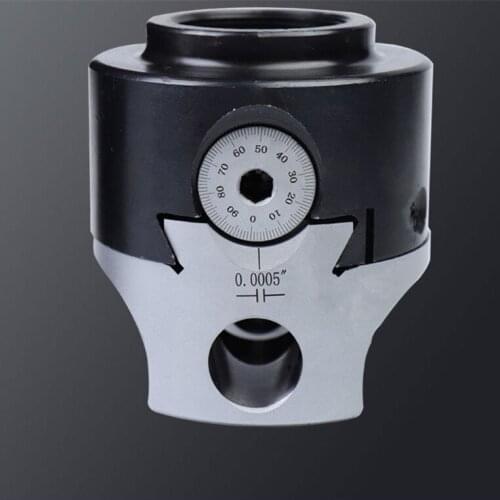 F1-3/4" 75mm boring head, Mini graduation: 0.0005", max offset: 1", good quality