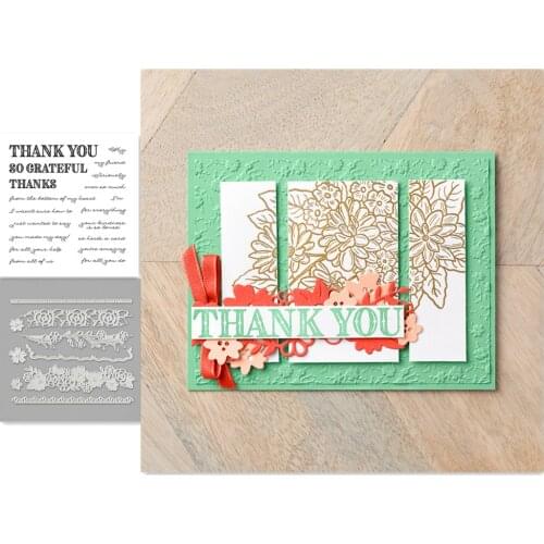 Metal Cutting Dies and Stamps Stencil Templates Flower for Diy Scrapbooking Album Paper Card Making Embossing Dies New 2021