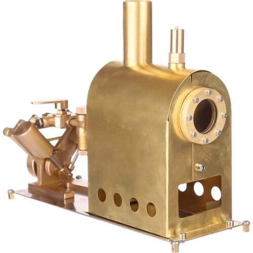 Mini Pure Copper Steam Engine Model Toy Creative Gift Set With Boiler For Kids Adults High Quality - M2C