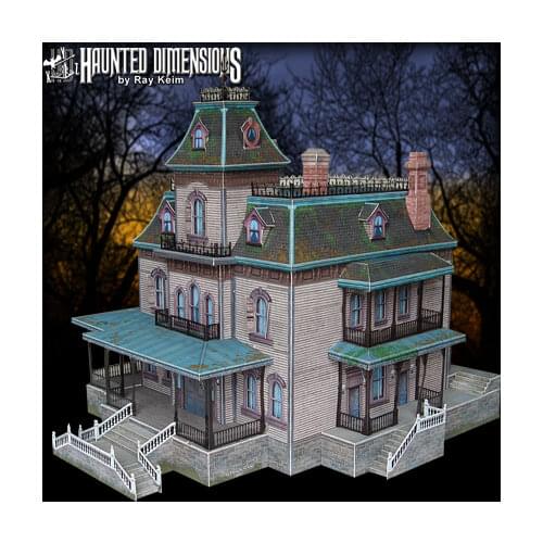 Ghost House-The Phantom Manor Paper Model