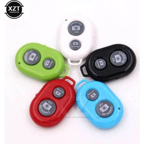 Bluetooth Wireless Shutter Remote Control for Android Iphone Phone Selfie Stick Monopod Remote Shutter Self-Timer Mini Remote