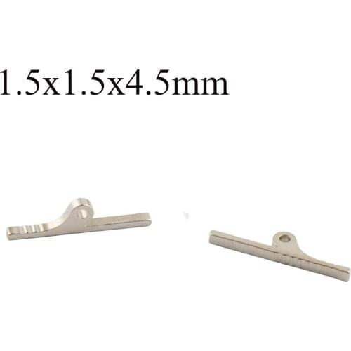 100pcs glasses hinge,hinges for eyeglass repairing universal hinges for eyeglasses 1.5x1.5x4.5mm