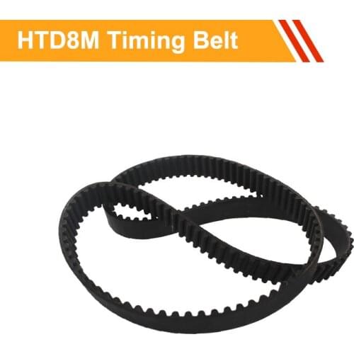 HTD8M Timing Belt 8M-1032/1040/1048/1056/1064/1072/1080/1088/1096/1104/1112mm Gear Belt 25/30mm belt witdh Transmission Belt