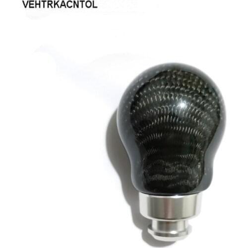 New Racing Carbon Fiber Manual Transmission Gear Shift Knob For Ford Focus Fiesta 5 Speed
