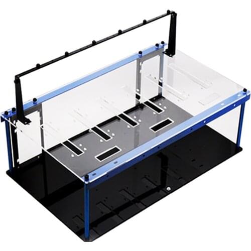 B2 Multi-Graphics Card Mine Rack Computer Multi-Graphics Bracket Studio Chassis Distributed Computer Game Computer Rack