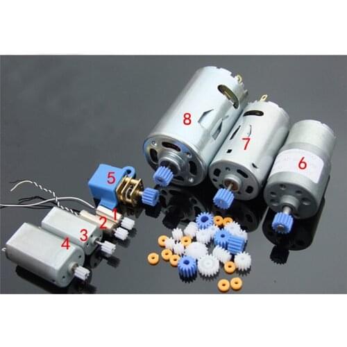 16 Kinds Shaft Gears Spindle Gears Gear-B 2MM 2.3MM 3MM 3.17MM 4MM Worm Plastic