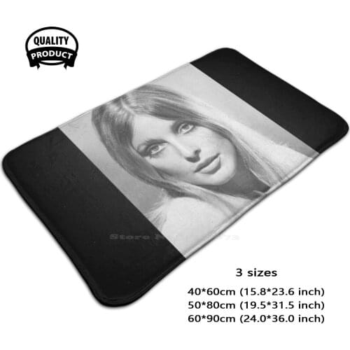 Sharon Tate 3D Household Goods Mat Rug Carpet Foot Pad Sharon Tate Manson True Crime Killer 1960S Actress Holywood Tragedy