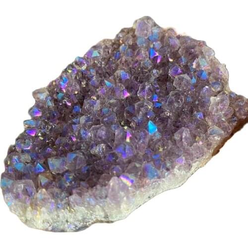 5cm Natural Angel Light Dream Amethyst Quartz Crystal Cluster Specimen Healing wedding home decoration