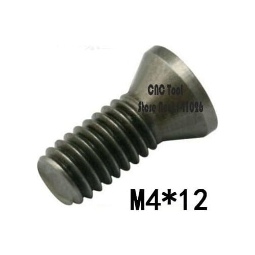 50pcs M4.0*12mm CNC lathe tool spare screws Torx screws ,Insert Torx Screw for Replaces Carbide Inserts lathe accessories