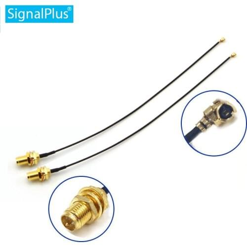Wholesale 50PCS RF1.13 IPEX to RP-SMA-Female Antenna cable WiFi Pigtail 15cm cable
