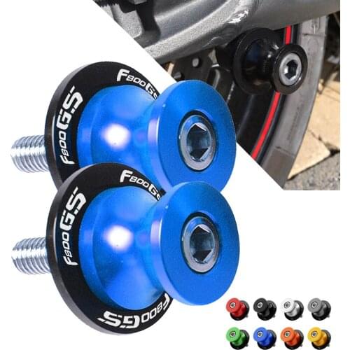 For BMW f800 gs F800GS 2009-2014 2010 2011 2012 2013 CNC Motorcycle Swingarm Spools Slider Swing Screw Sliders Spools Stand Arm