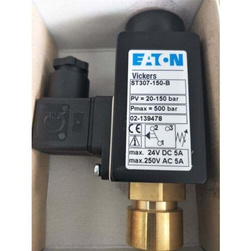 ETN Vickers Pressure switch relay ST307-150-B PV=20-150bar Pmax=500bar 02-139478 ST307-350-B PV=20-350bar Pmax=600bar 02-139479