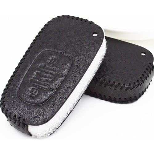 KUKAKEY Car Smart Key Case Cover For Audi A6 C5 C6 4F A2 A3 8P 8V A4 B7 Sline B8 B9 Q3 Q7 Q5 RS3 Keyring Key Shell Accessories