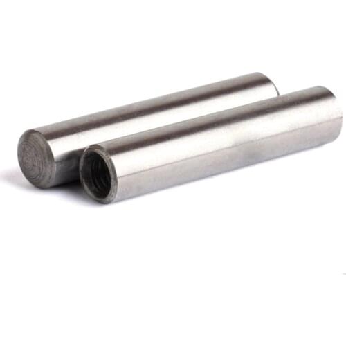 M8*(16/20/25/30/35/40/45/50/55/60/70/80/90/100) High strength 45# steel Parallel pins with internal thread GB120
