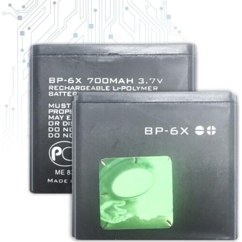 Mobile Phone Battery For Nokia 8800 8860 8800 Sirocco N73i Battery BP 6X BP-6X 700mAh