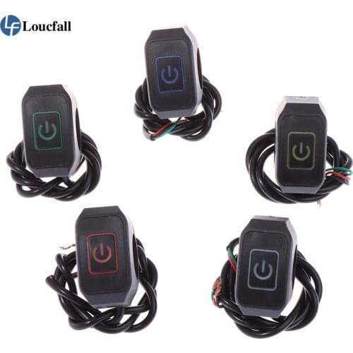 Headlight Horn Overtaking Light Ignition Spotlight Multifunctional Self-locking Refit Switch Motorcycle Refitting Accessories