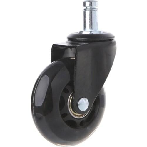 2021 New Universal 2.5" PU Style Office Chair Wheels Replacement Chair Caster