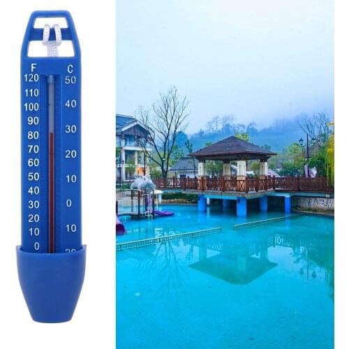 Pool Thermometer Swimming Pool Float Water Thermometer Easy To Read Temperature Display Floating Pool Thermometer