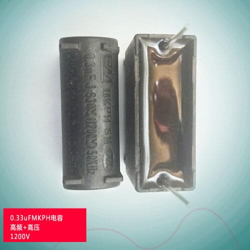 0.3uF Capacitor MKPH High Frequency Capacitor 1200V Capacitor Induction Cooker Electric Resonant Capacitor Tesla Coil Dedicated