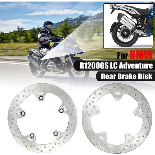 For BMW R1200GS LC ADV R 1200 GS R1200 GS Adventure 2013-2019 Motorcycle Rear Brake Disc Rotor Brake Disks ABS Stainless Steel