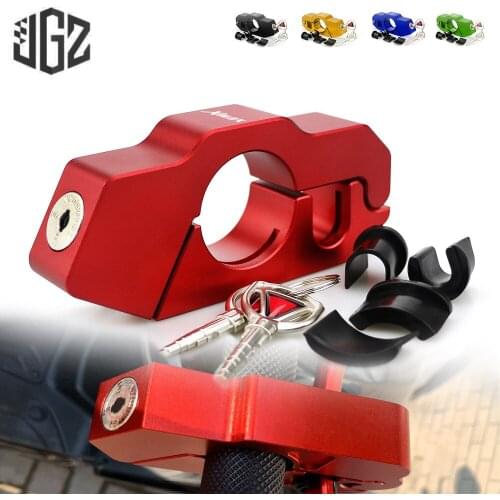 Motorcycle Grip Lock CNC Security Safety Theft Handlebar Handset Brake Lever Disc Locks for Yamaha XMAX 250 300 400 2013 - 2020