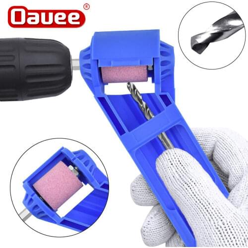 1 Set Corundum Grinding Wheel Drill Bit Sharpener Titanium Drill Portable Drill Bit Powered Tool Parts drill bit set brocas