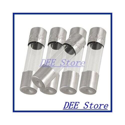 100 x Electronic Fast Blow 2A 250V Glass Fuses 5x20mm