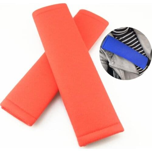 2pcs Car seat belt shoulder pad for Mercedes-Benz all class A B C E S G M ML CL CLK CLS GL GLK R SL SLK SLS-Series AMG TPMS