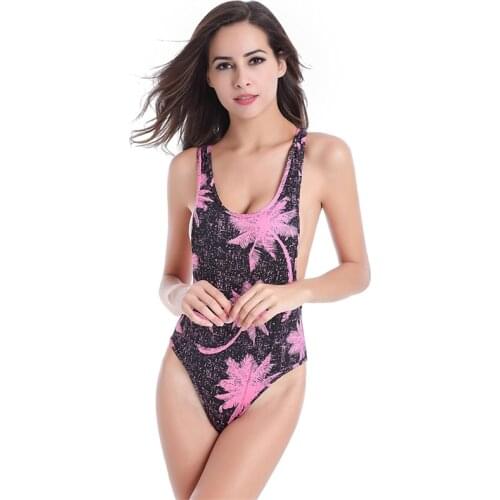 2021 Abdomen Control Wasit Print Swimsuit WomenS Beach Elegant Hollow Out Swimwear Women Multi-Line Fresh Blue One Piece Suit