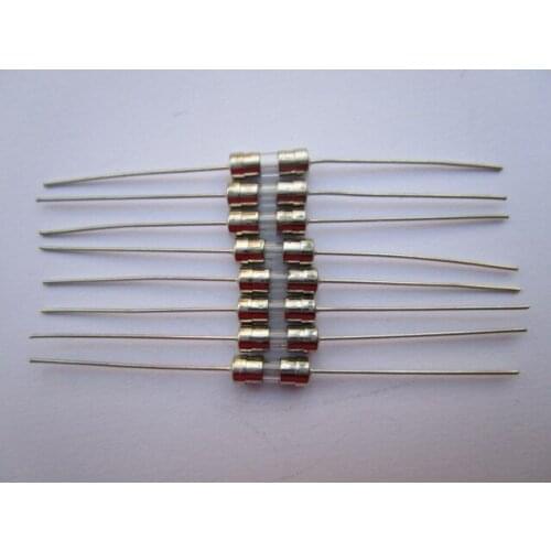 3.6x10mm F0.5A Fast Blow Miniature Glass fuses with Fine wire 1600 pcs per Lot