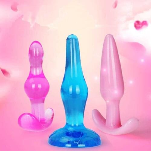 3pcs/Set Butt Plug sex toy for women men sexy nightlife unisex anchor backyard Stimulating Anal plug adult products masturbator