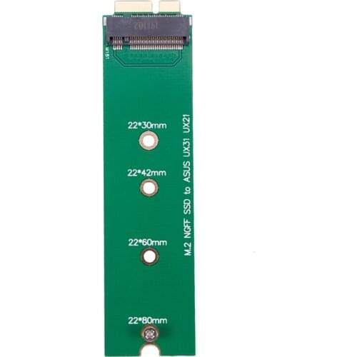 M.2 Ngff Ssd To 18 Pin Adapter Card For ASUS UX31 UX21 Zenbook 128G 256G Ssd