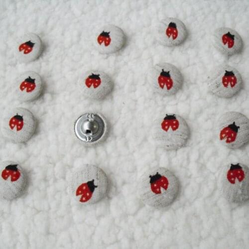 Free shipping fabric cover buttons diy cloth covered buttons component with shank handicraft material 20mm 2cm 100pcs/lot E12