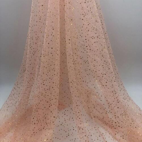 Glitter Sequins Soft Gauze Polyester Mesh Tulle Fabric DIY Sewing Accessories Tutu Wedding Birthday Party Supplies