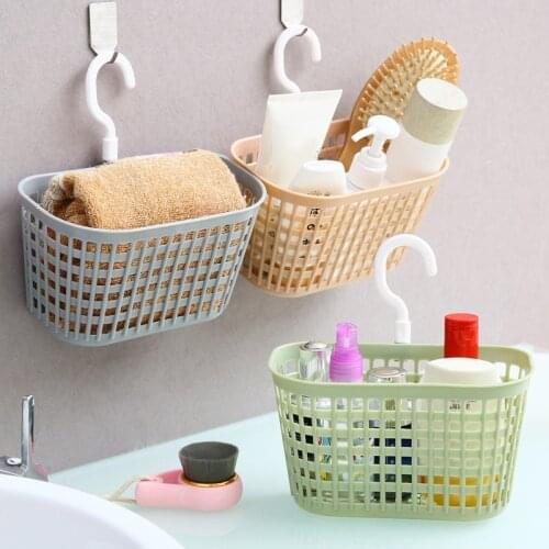 Home Kitchen Hanging Basket Storage Bin Toy Box Drain Bag Basket Bath Storage Tool Sink Holder Soap Holder Bathroom Organizer