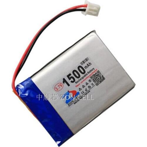 Shipping in 1500mAh 3.7V lithium polymer battery 453580 Home Furnishing 443481 intelligent mobile phone Rechargeable Li-ion Cell
