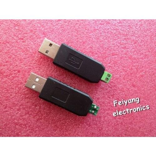 HOT SALE! 1pcs/lot USB to RS485 485 Converter Adapter Support Win7 XP Vista Linux Mac OS WinCE5.0 MODU