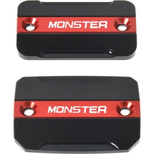 CNC Front Brake Fluid Reservoir Cover Cap For DUCATI Monster 695 696 796 Hypermotard 796 Motorcycle Brake lever Cover