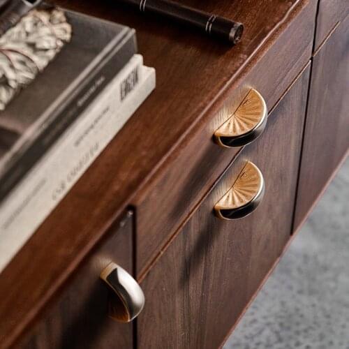ModernOrange Knob Cabinet Handle Polished Gold Fruit Handle Minimalist Wardrobe Knob Cabinet Drawer Orange Handle Dresser Knob